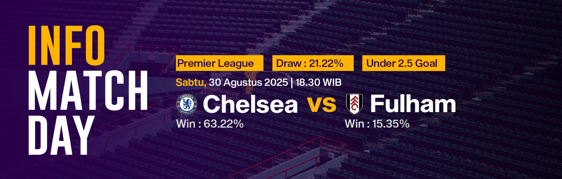 MATCH 30 AGUSTUS 2025