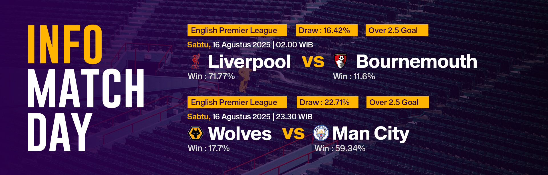 MATCH 16 AGUSTUS 2025