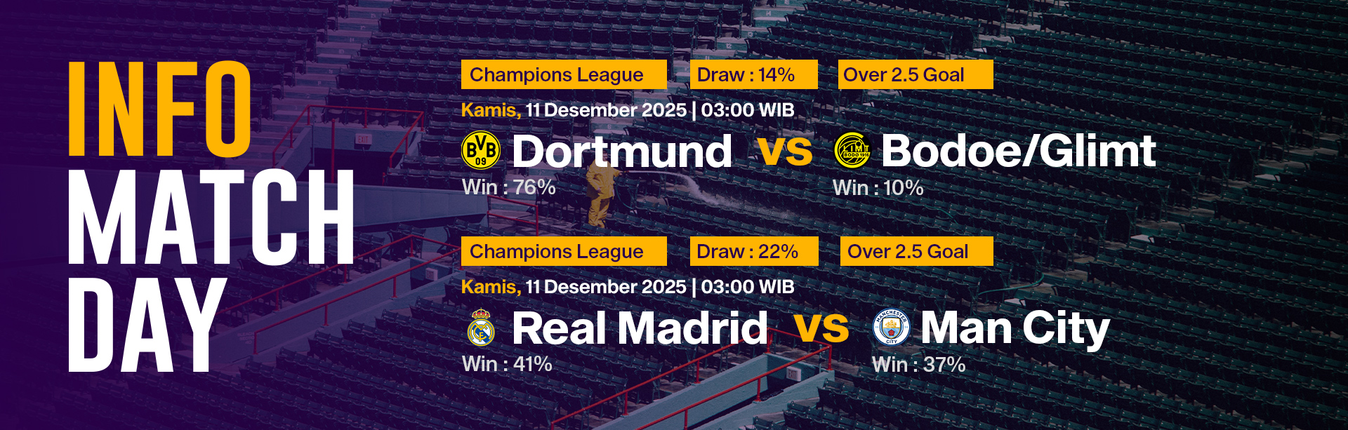 Match 11 Desember 2025