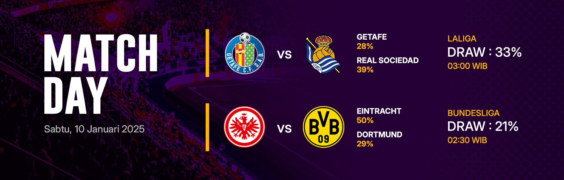 JADWAL BOLA 10 JANUARI 2026