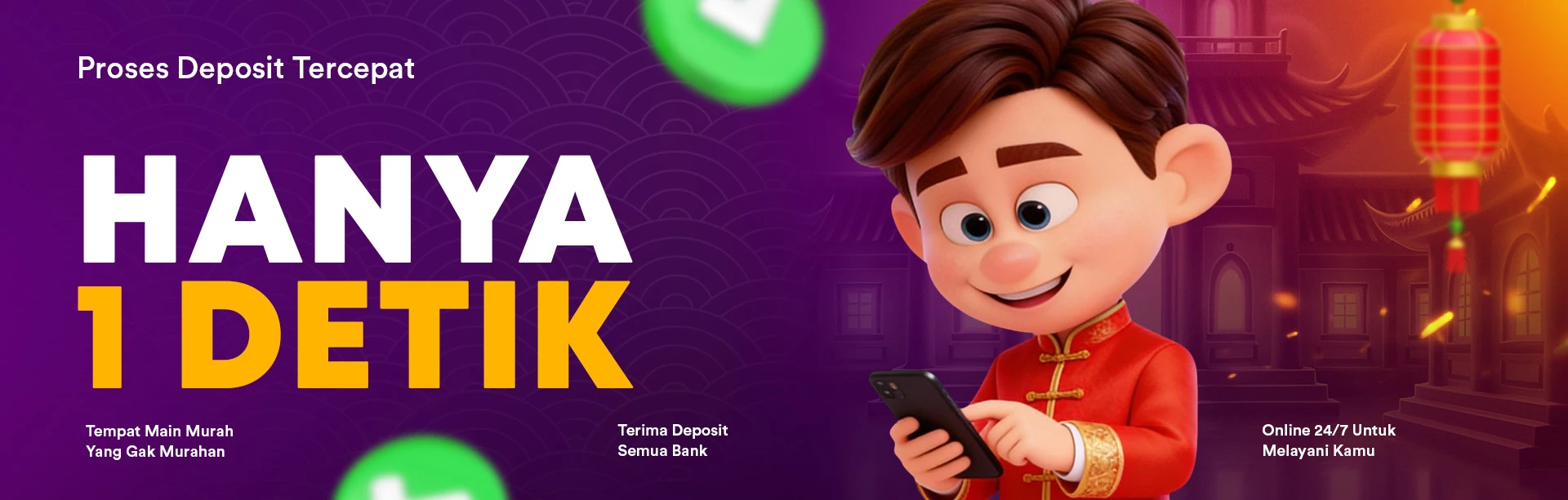 DEPOSIT MUDAH DENGAN QIRIS 