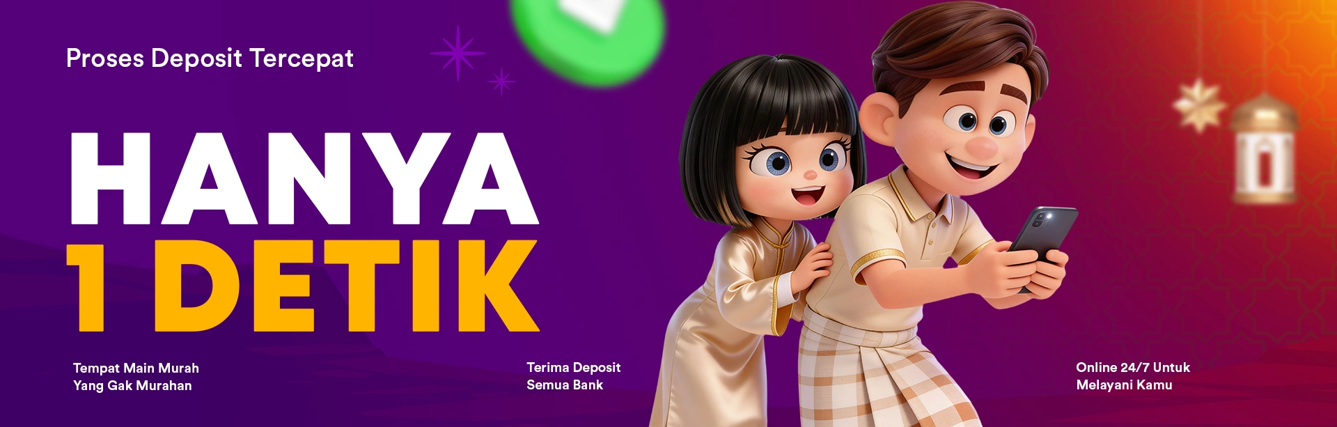 DEPOSIT MUDAH DENGAN QIRIS 