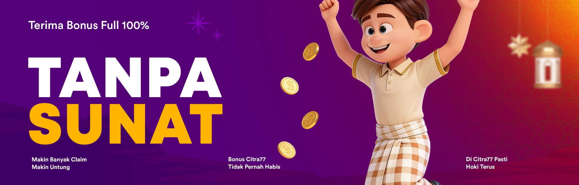 BONUS PASTI TANPA SUNAT