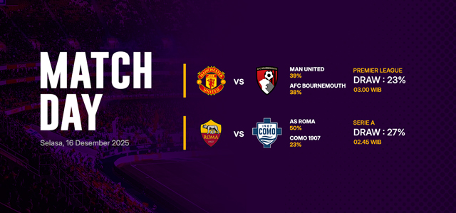 JADWAL BOLA 16 DESEMBER 2025