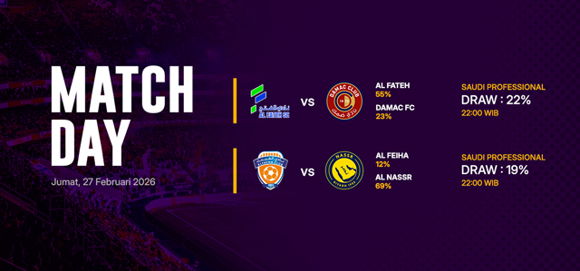 JADWAL BOLA 27 FEBRUARI 2026