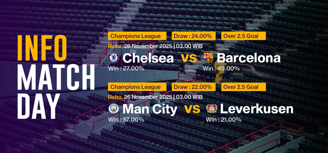 JADWAL BOLA 26 NOVEMBER 2025
