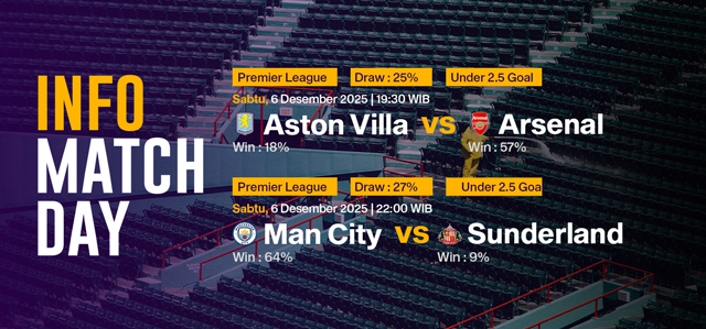 JADWAL BOLA 06 DESEMBER 2025