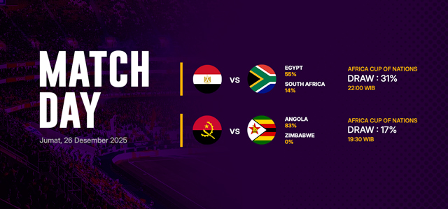 JADWAL BOLA 26 DESEMBER 2025