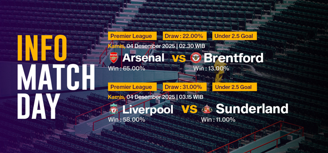 JADWAL BOLA 04 DESEMBER 2025