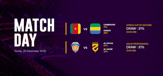 JADWAL BOLA 25 DESEMBER 2025