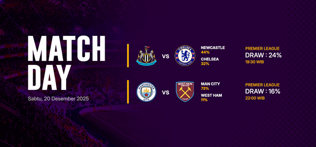 JADWAL BOLA 20 DESEMBER 2025