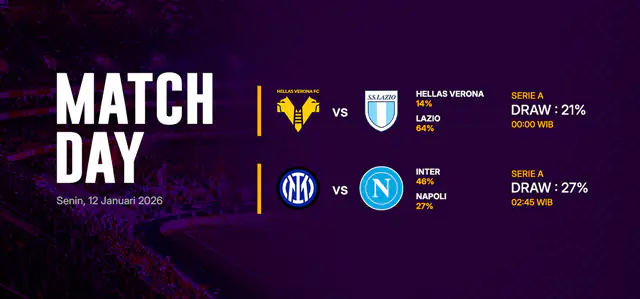 JADWAL BOLA 12 JANUARI 2026