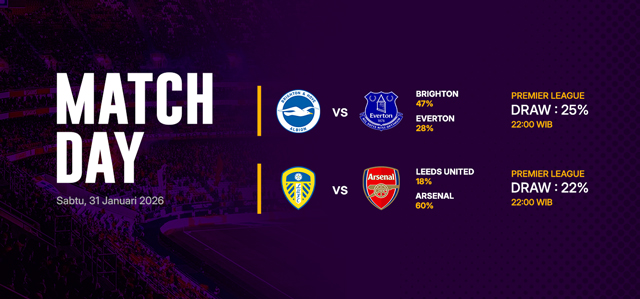 JADWAL BOLA 31 JANUARI 2026