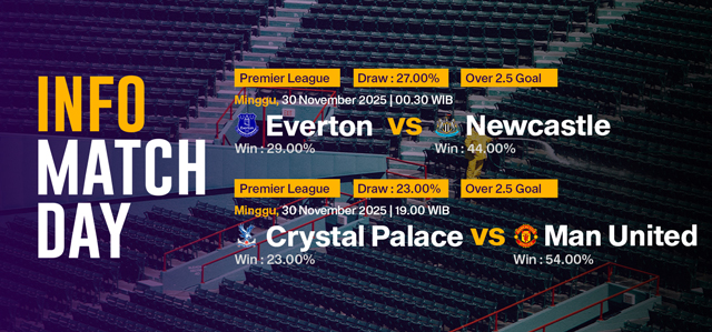 JADWAL BOLA 30 NOVEMBER 2025