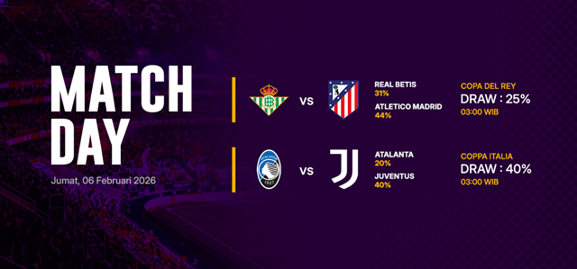 JADWAL BOLA 06 FEBRUARI 2026