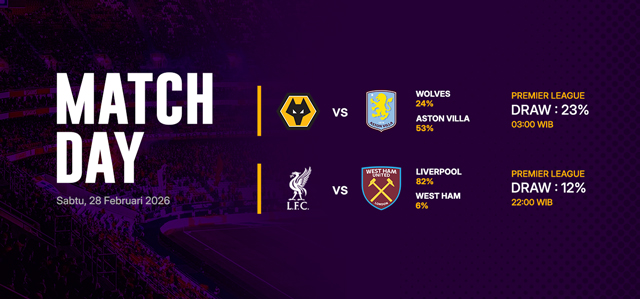 JADWAL BOLA 28 FEBRUARI 2026