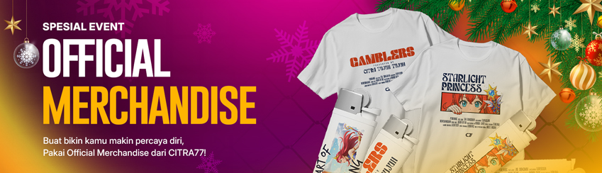 OFFICAL MERCHANDISE EKSLUSIF!