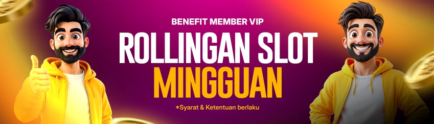 ROLLINGAN SLOT MINGGUAN 0.5%
