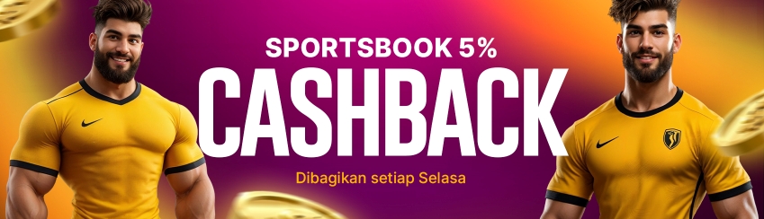 CASHBACK SPORTSBOOK 5%