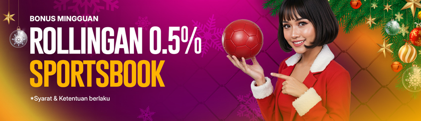 ROLLINGAN SPORT MINGGUAN 0,5%