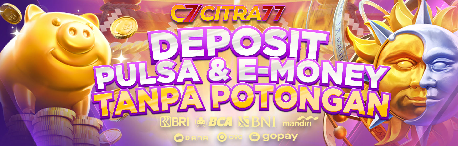DEPOSIT PULSA & E-MONEY TANPA POTONGAN