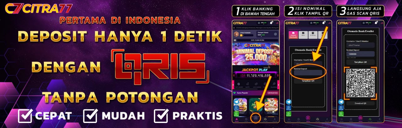 DEPOSIT MUDAH DENGAN QIRIS 