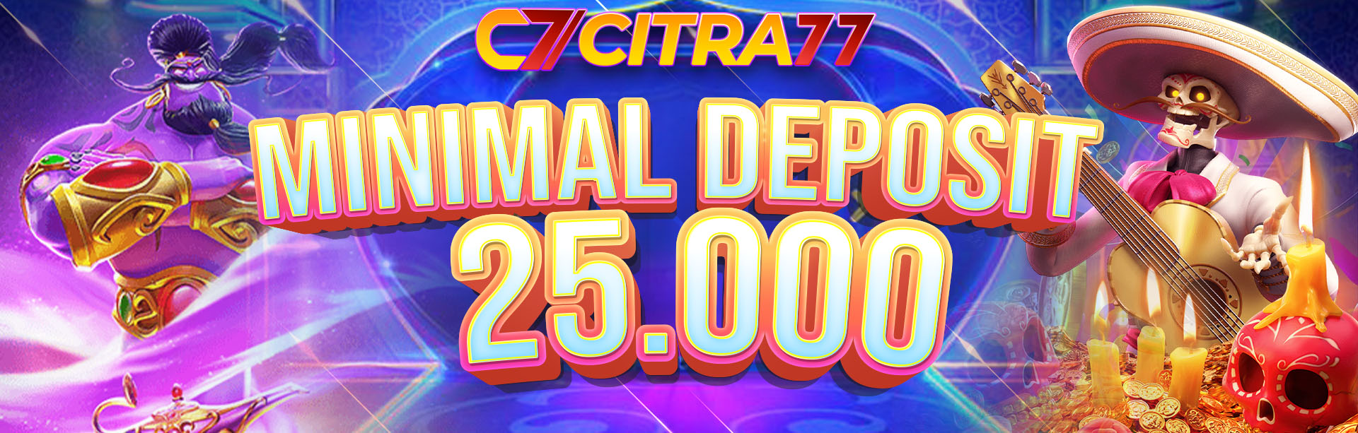 MINIMAL DEPOSIT 25 RIBU