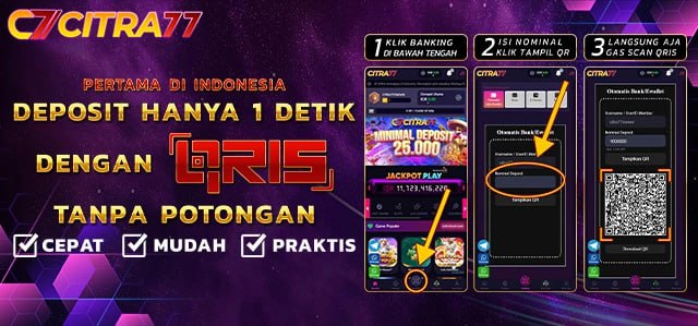 DEPOSIT MUDAH DENGAN QIRIS 